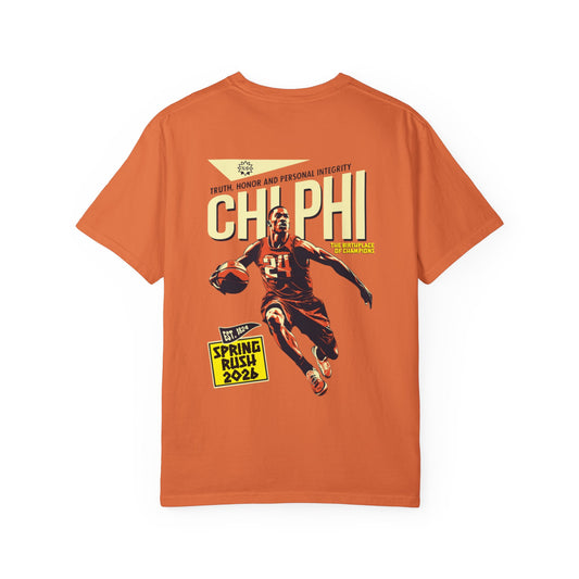Basketball Spring Rush 2026 CHI PHI TShirt