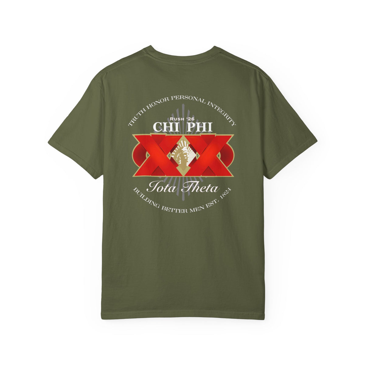 Dos Chi Phi! The Brand Inspired Iota Theta TShirt - Designed by Hailey @Haileygrassiedesigns