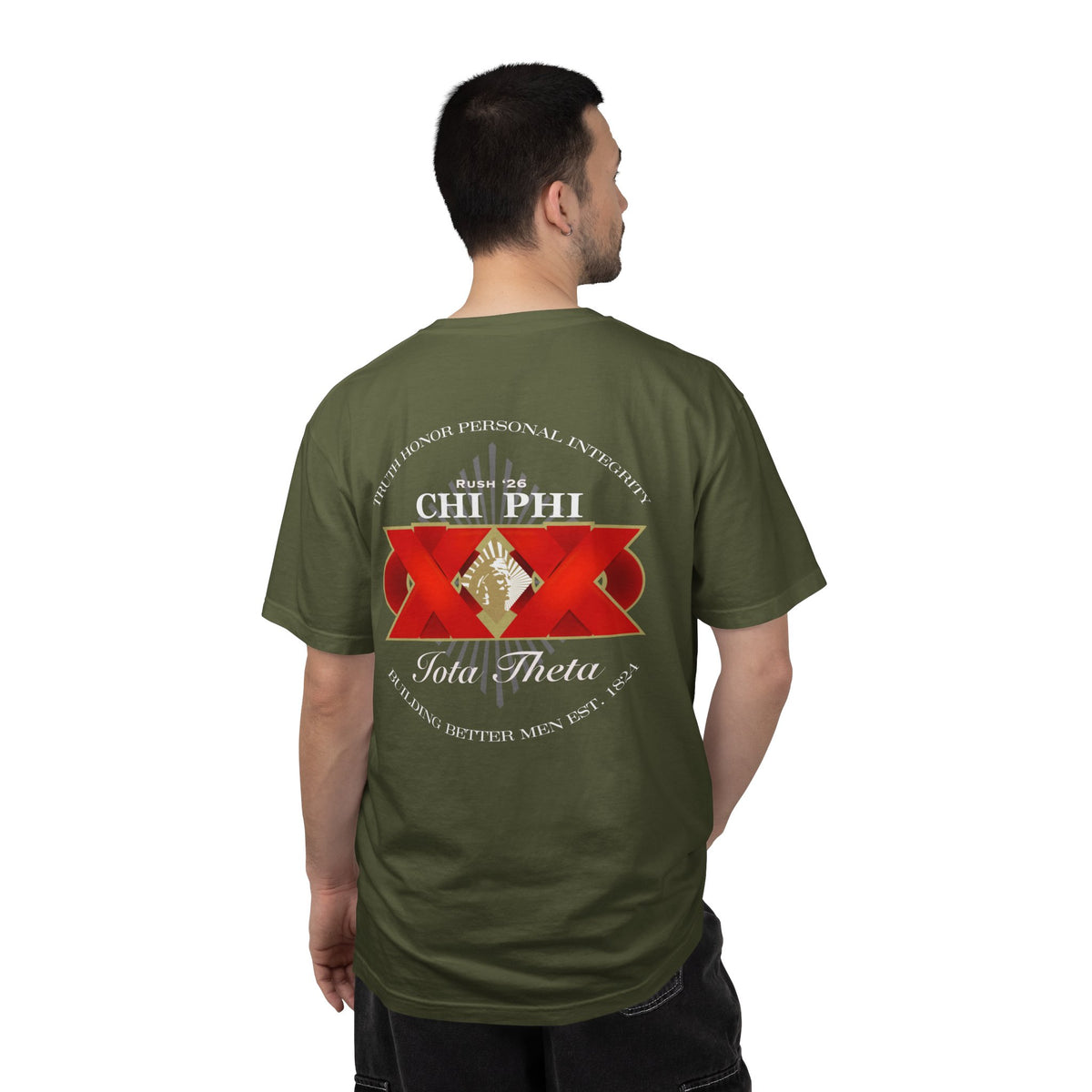 Dos Chi Phi! The Brand Inspired Iota Theta TShirt - Designed by Hailey @Haileygrassiedesigns