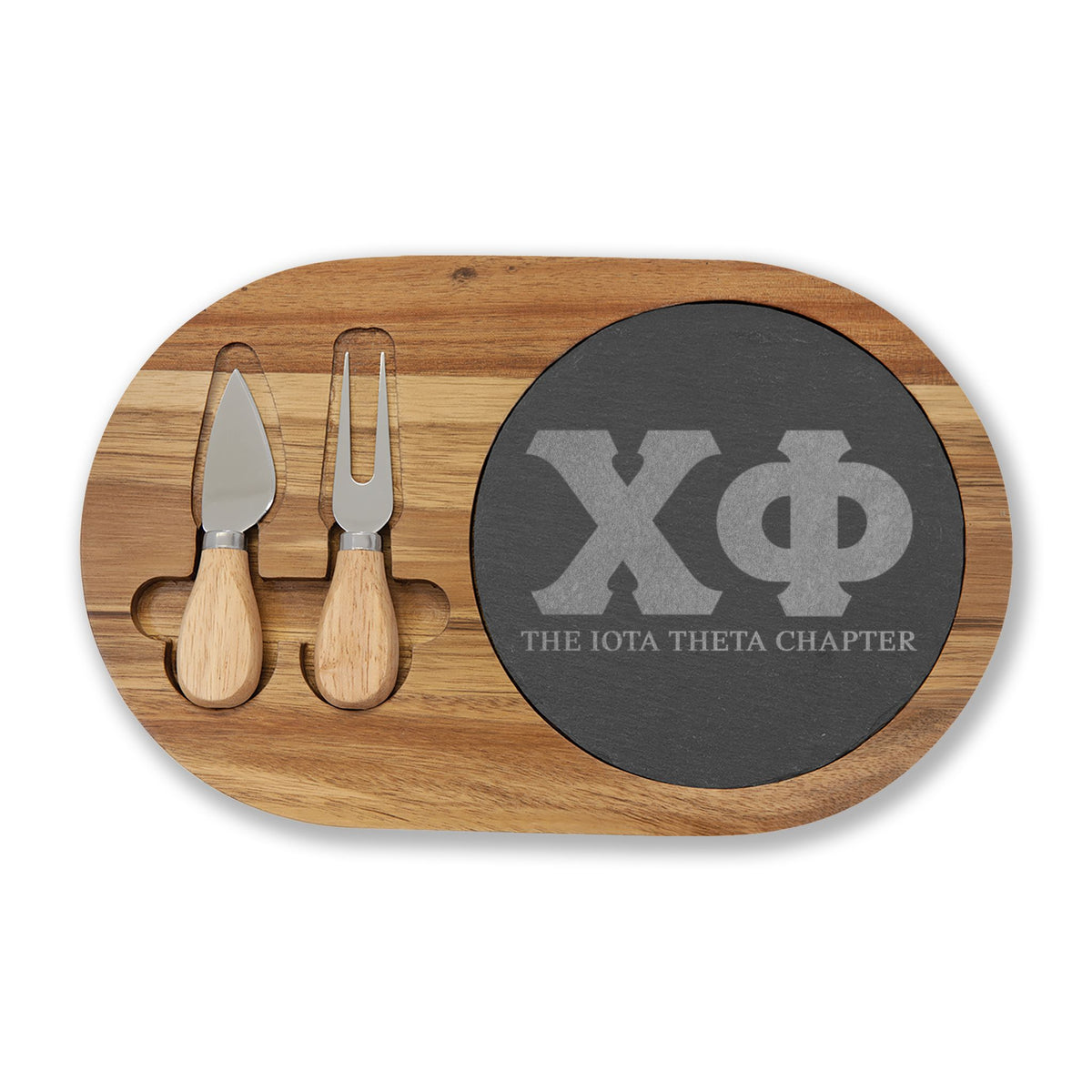 Iota Theta Chapter Charcuterie Board (Engraving)