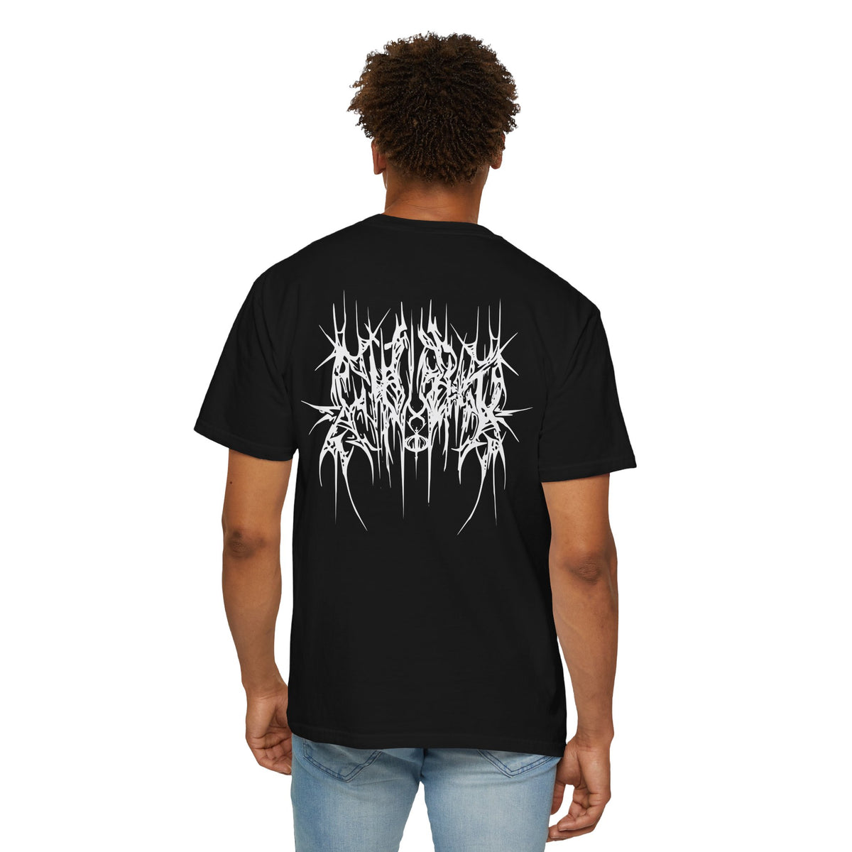 Chi Phi Black Metal TShirt - Designed by Domic @ablaze_mosquito